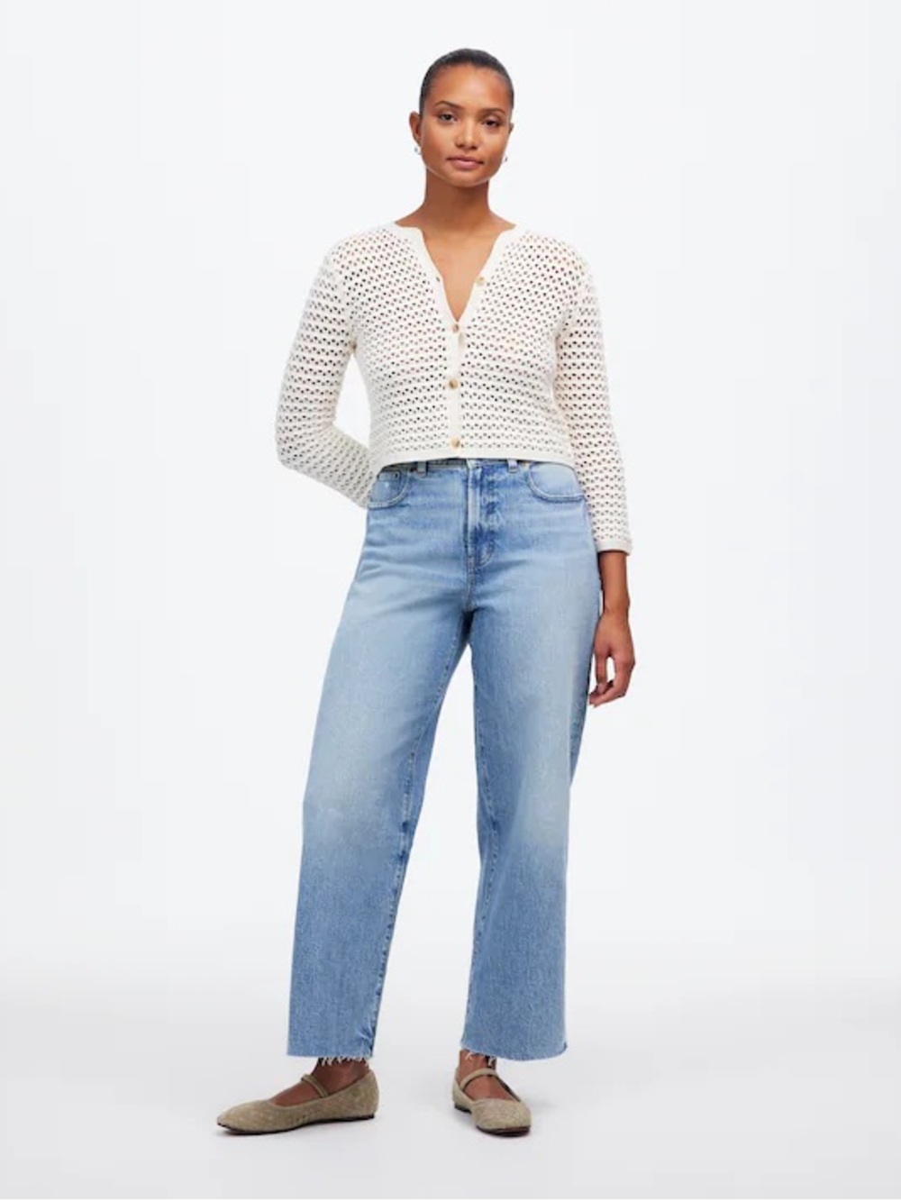 Madewell Curvy Perfect Vintage Wide-Leg Jean - Women’s Size 26